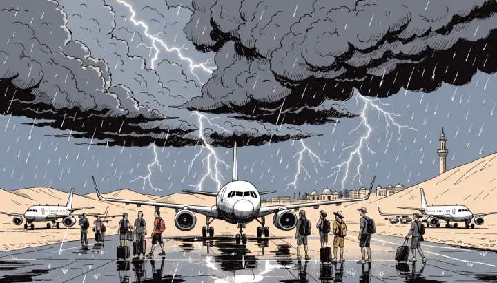 Middle East Conflict Causes Widespread Flight Cancellations and Travel Chaos